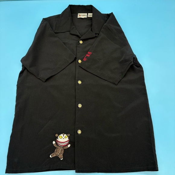 Vintage Disney’s The Nightmare Before Christmas Men's Short Sleeve Shirt Size S - Picture 3 of 9
